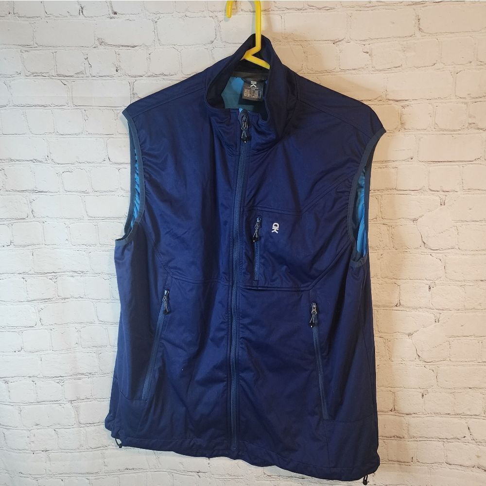 Men's Little Donkey Andy full zip sweater vest, size XXL